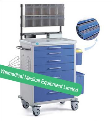 WM66B Luxury aesthesia cart